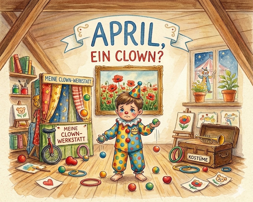april ein clown