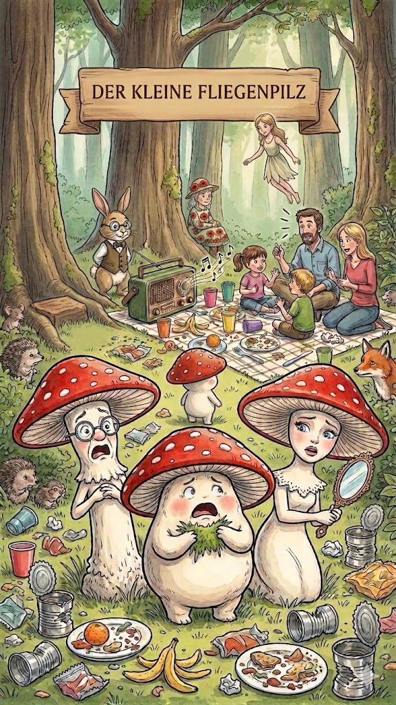 der kleine fliegenpilz