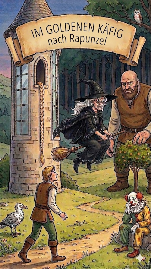 im goldenen käfig, rapunzel