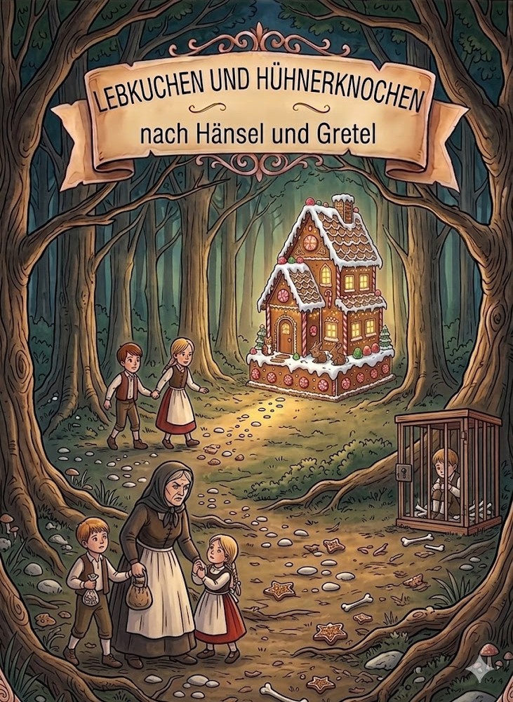 lebkuchen und hühnerknochen hänsel und gretel